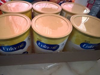 Enfamil Infant Formula Cans – Lot of 6