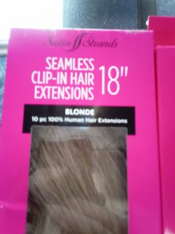 Sand strand seamless clip in hair extension