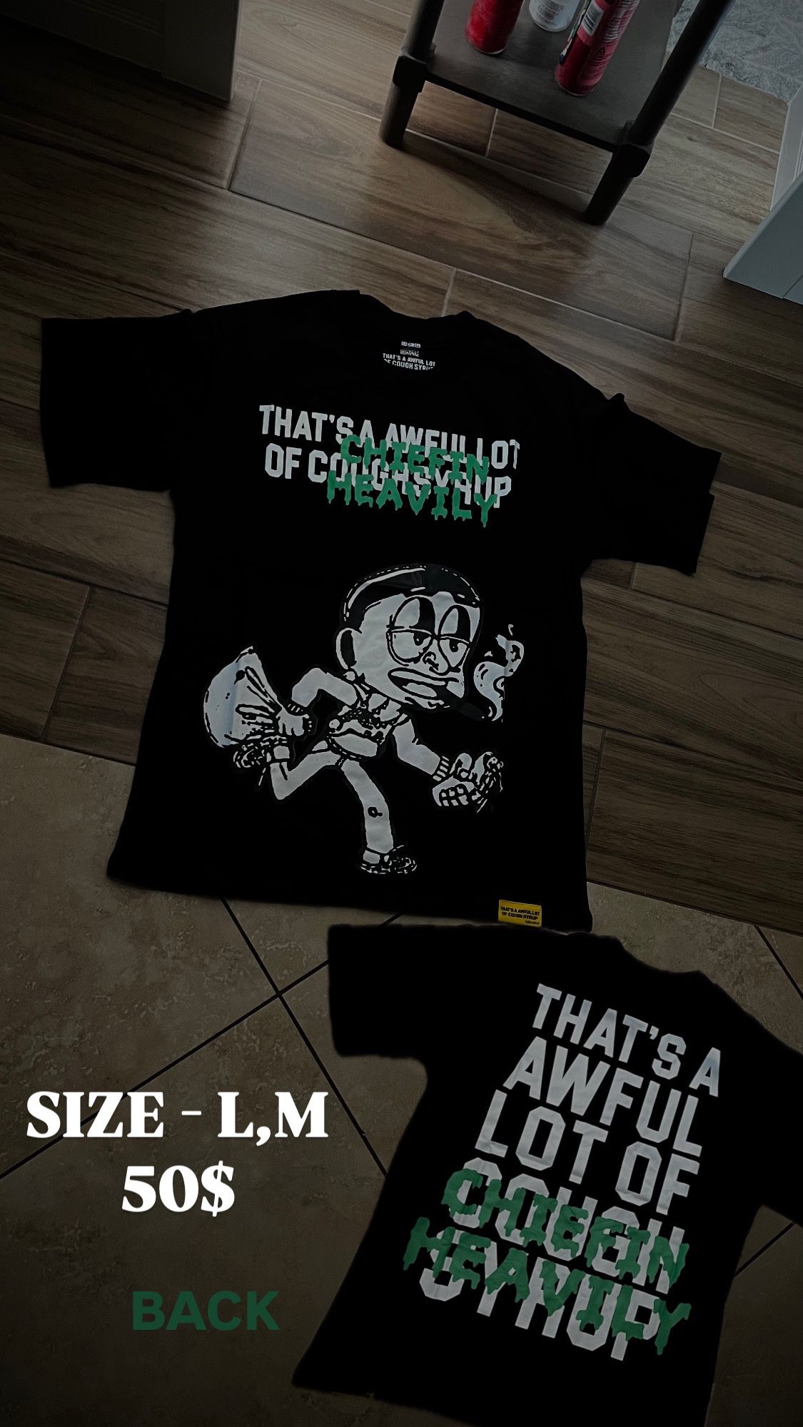 awful lot of cough syrup