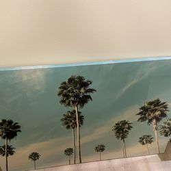 Large Picture Frame Palm Trees 