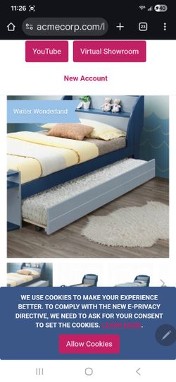 Twin Trundle New in Box $150