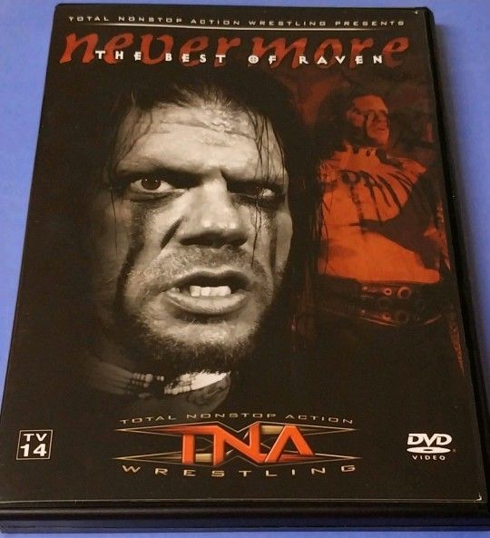 TNA Wrestling RAVEN Nevermore DVD OOP The Best of 2005 Hardcore Set WCW ECW WWE 