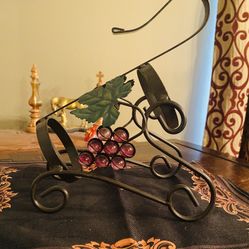 Metal Wine Bottle Holder 