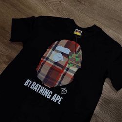 Bape,brown And Red,size M
