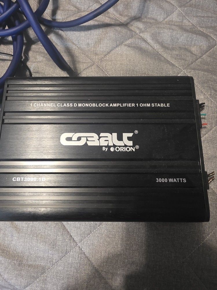 Memphis Sub And 3000 Watt Amp