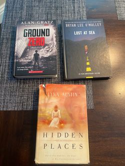 Lot of 3 teen chapter books Ground Zero Alan Gratz