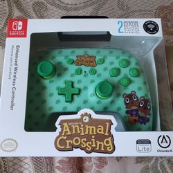NEW Animal Crossing Timmy and Tommy - PowerA Wireless Controller for Nintendo Switch