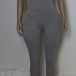 Gray Jumpsuit