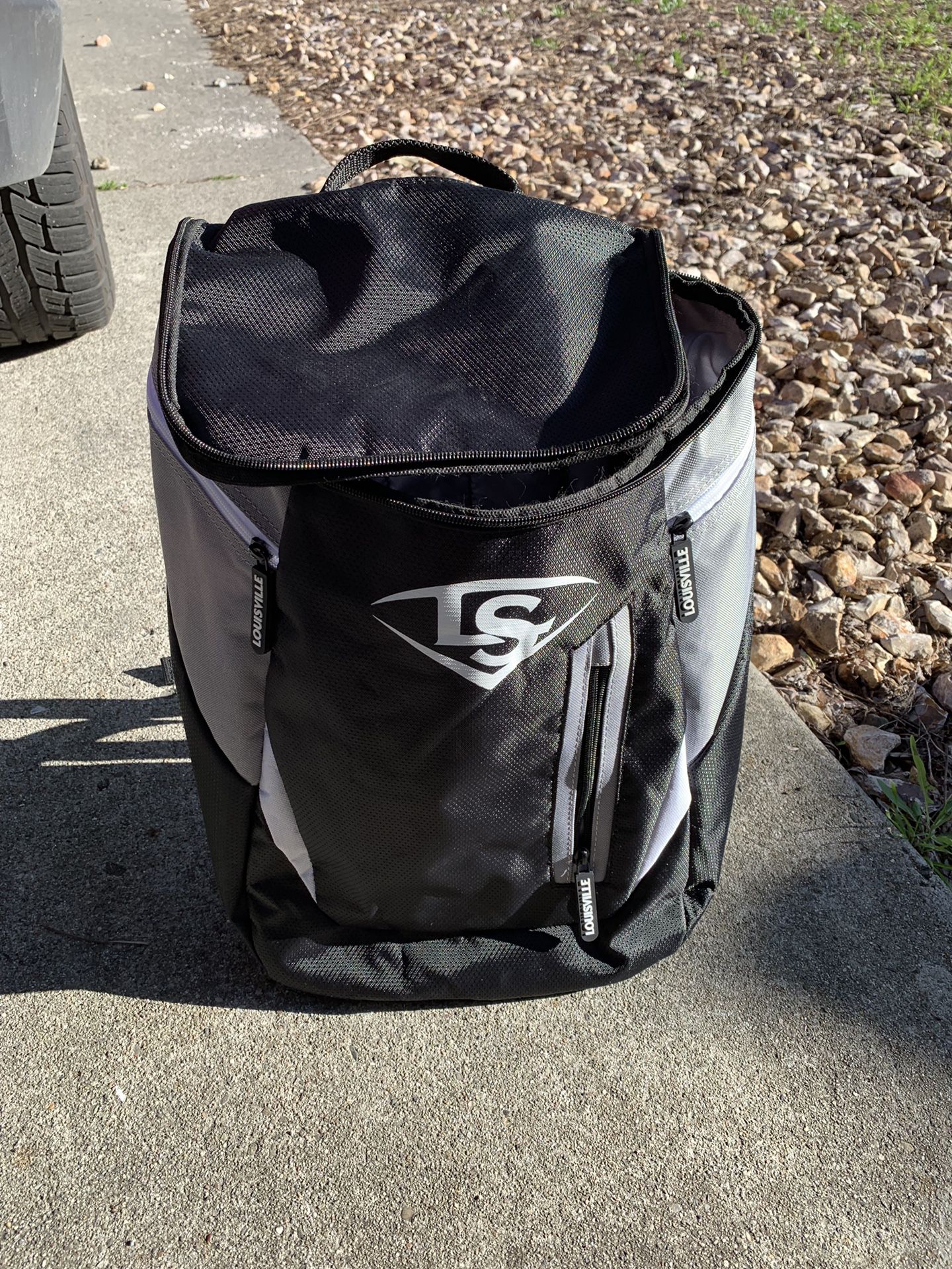 Louisville Slugger baseball backpack