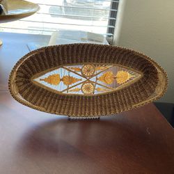 1940 Seminole Indian Woven Basket