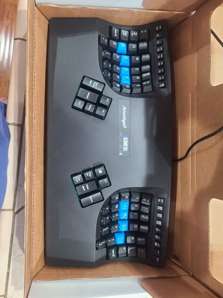 Kinesis Advantage 2 Ergonomic Mechanical Keyboard 