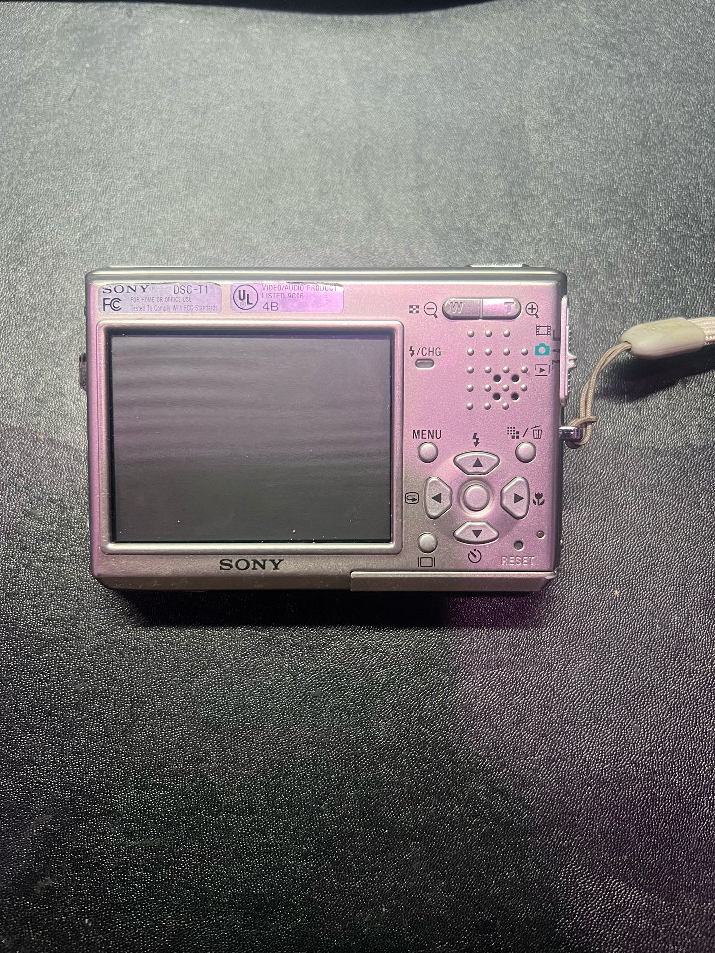 Sony Cyber-shot DSC-T1 5.0MP Digital Camera - Silver for sale