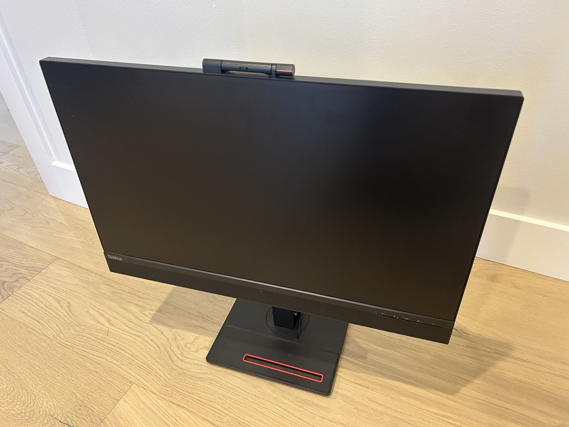 Lenovo Monitor 27inch - integrated webcam, mic, speaker - Good quality
