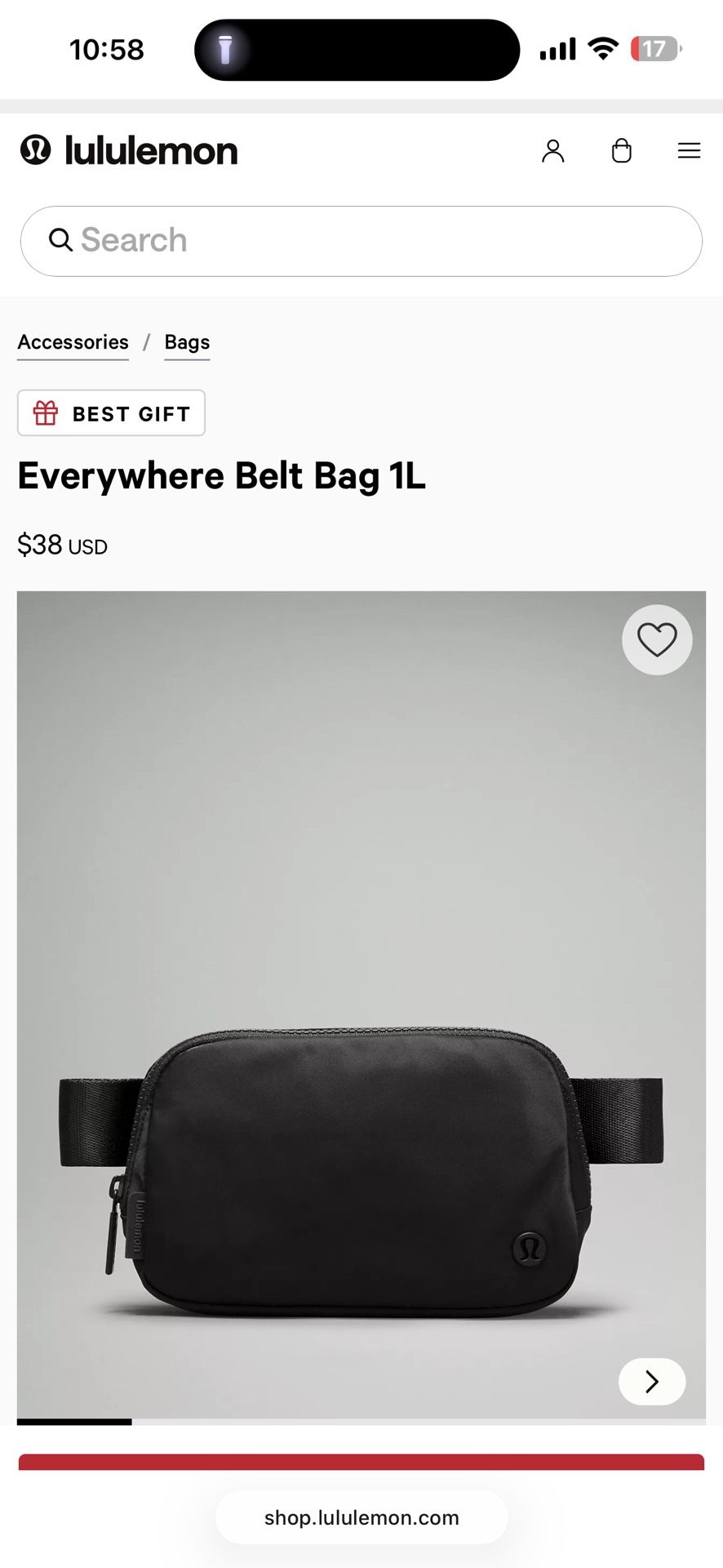 Lululemon Everywhere Belt Bag
