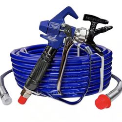 BEDFORD BP3600 Airless Paint Spray Gun Kit with 50 ft. x 1/4 in. Airless Whip Hose and Gun Filter