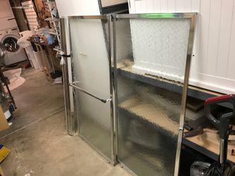 52 wide by 54 high shower door