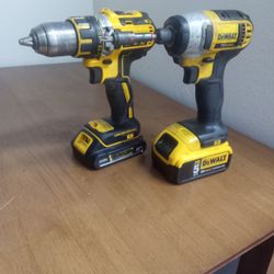 20V lithium Ion Brushless Chordless Impact And Drill