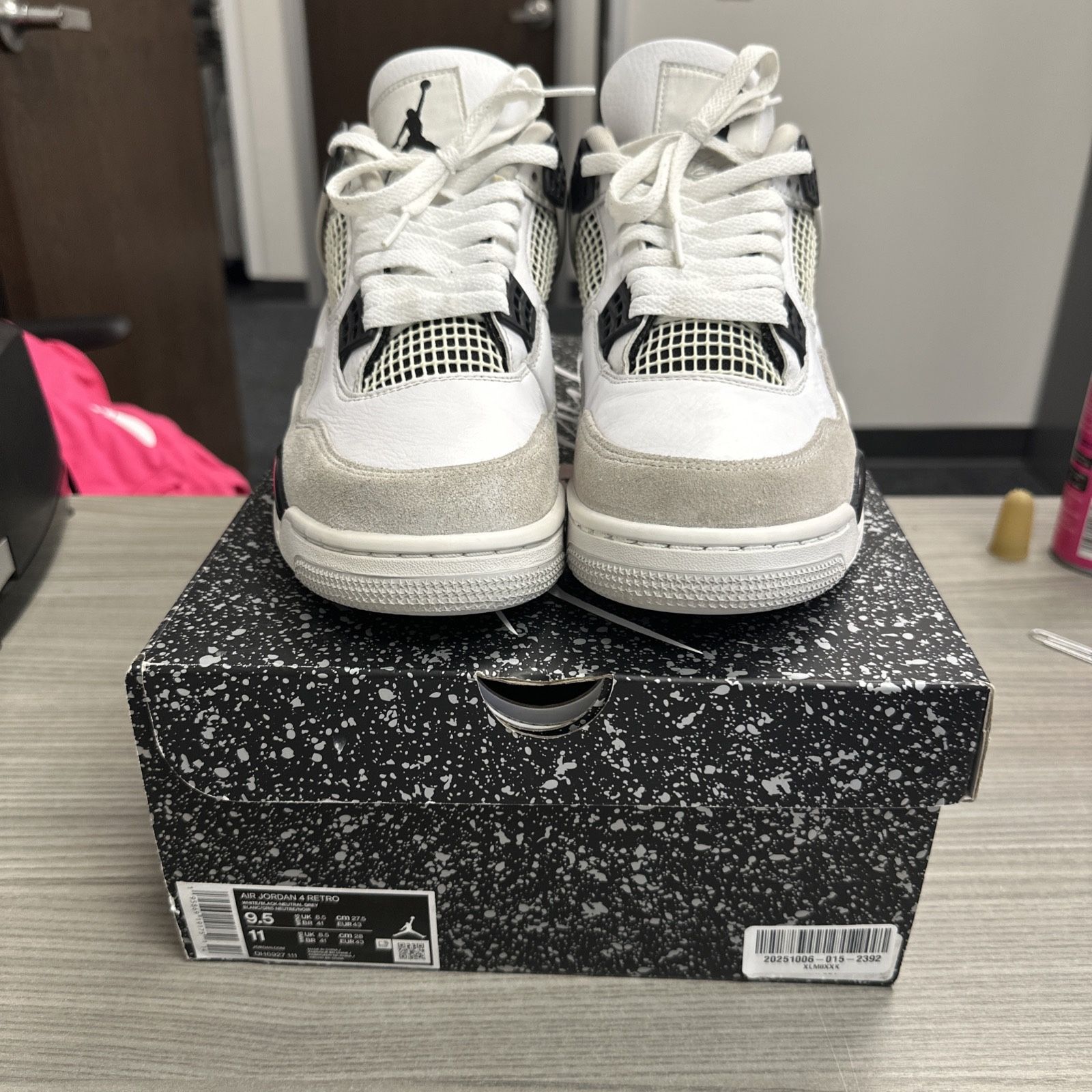 Jordan Retro 4 Military Black Sz. 9.5