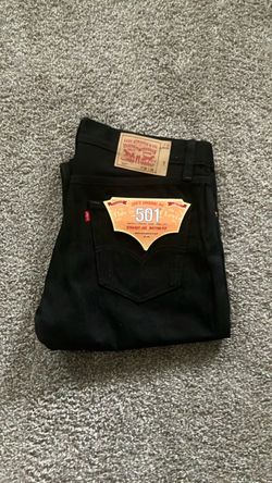 Brand new black 501