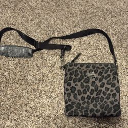 Vintage Y2k Coach Chettah Crossbody Bag 