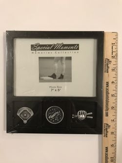 Baseball picture frame from special memories brand new.