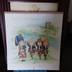 VINTAGE 1985 BETSY CLARK CALENDAR
