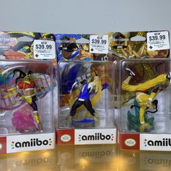 STREET FIGHTER AMIIBO SET