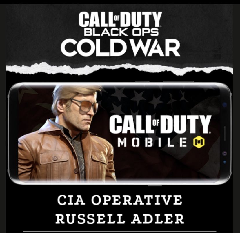 Russell Adler COD Mobile code