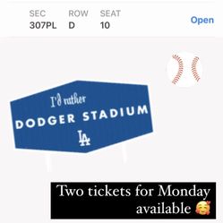 Dodger Tickets 