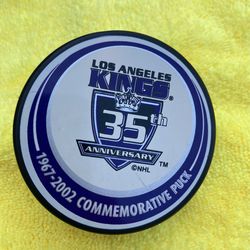 35th Anniversary LA Kings Puck