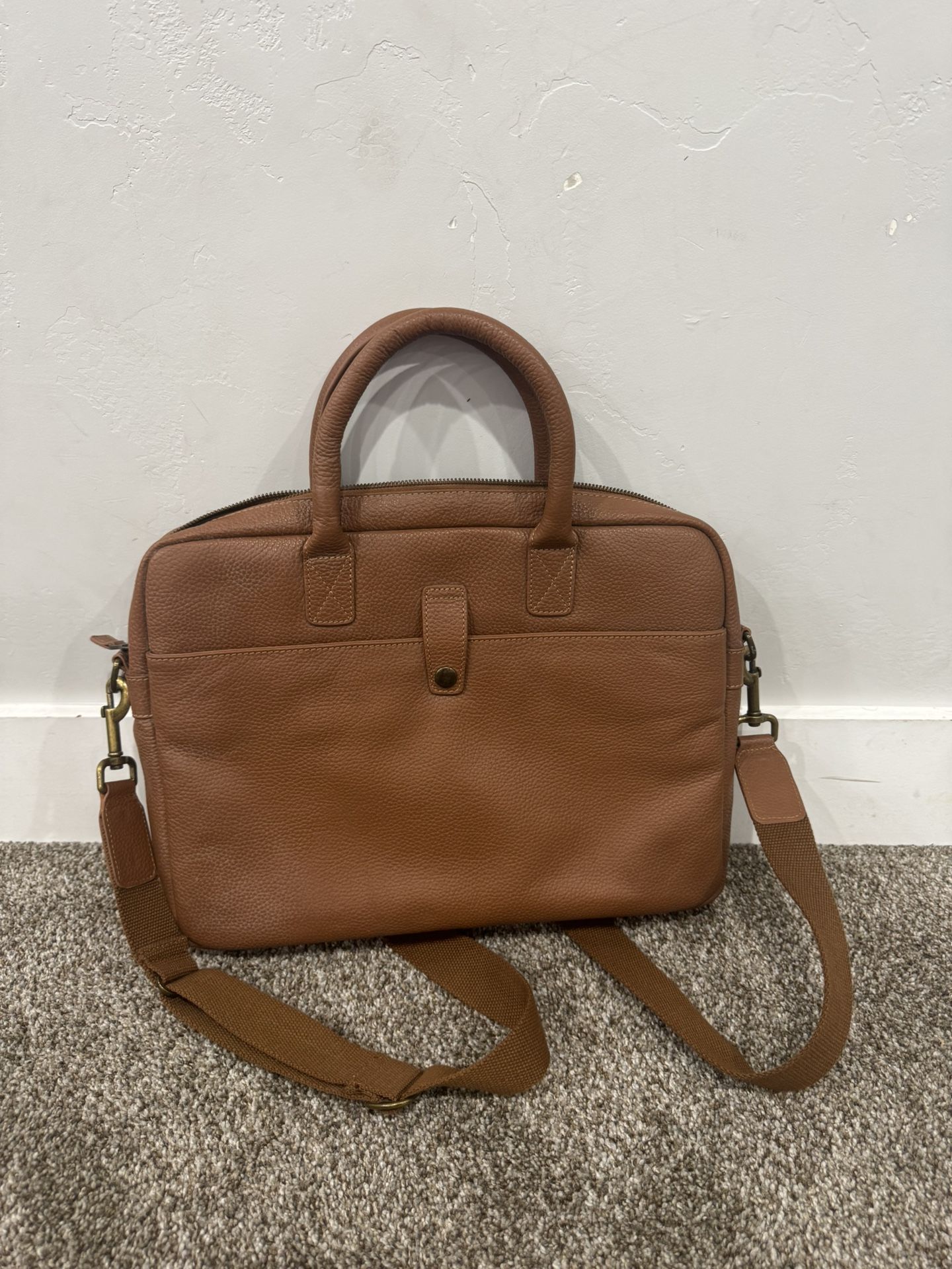 Mark And Graham Harvey Leather Briefcase