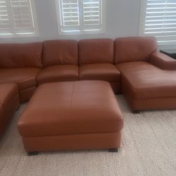 Leather Couch Like New! 