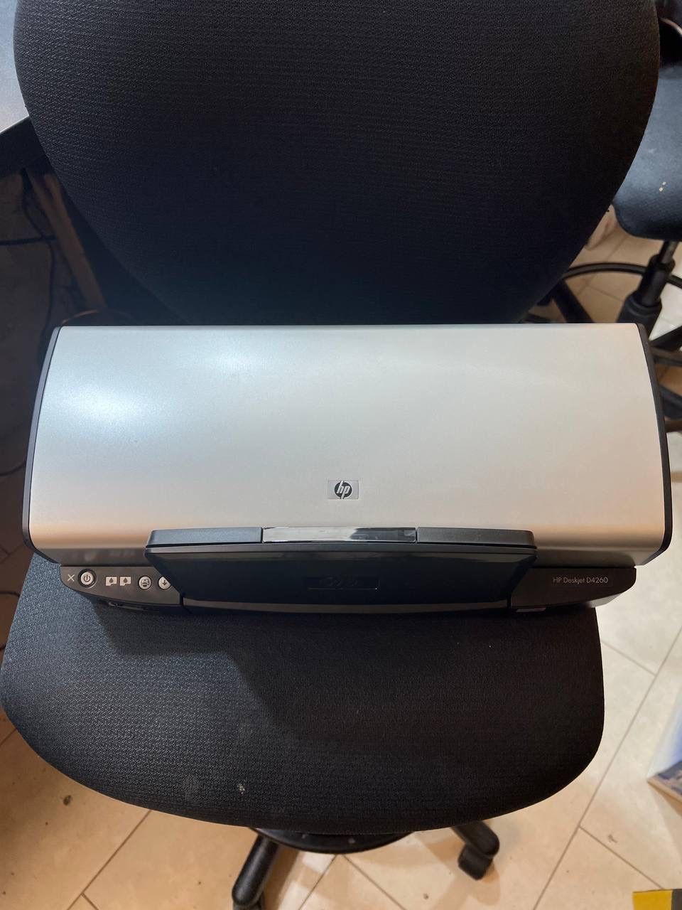 HP Deskjet D4260 Color Inkjet Printer &cord FOR PARTS not Working