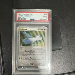 2003 PSA 9 latios ex 
