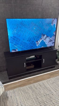Tv console cabinet