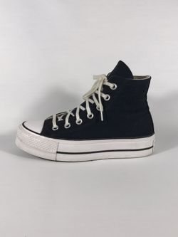 Converse 560845F All Star Lift Platform High Top Black White W6 Retro Y2K