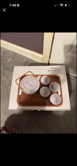 Casaware serenity 7 piece tea set