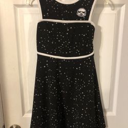 Disney Star Wars Stormtrooper Girls Size Large 14 Dress. Preowned Excellent Condition Y