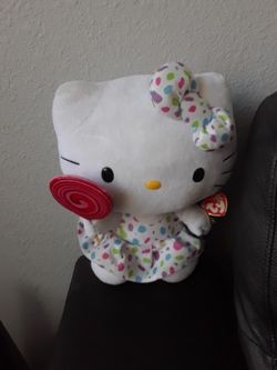 Sanrio TY beanie baby plush collection Hello Kitty