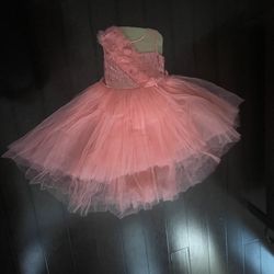 Girls Party Dress - High Low