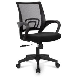 2 CPS black frame mesh office chair