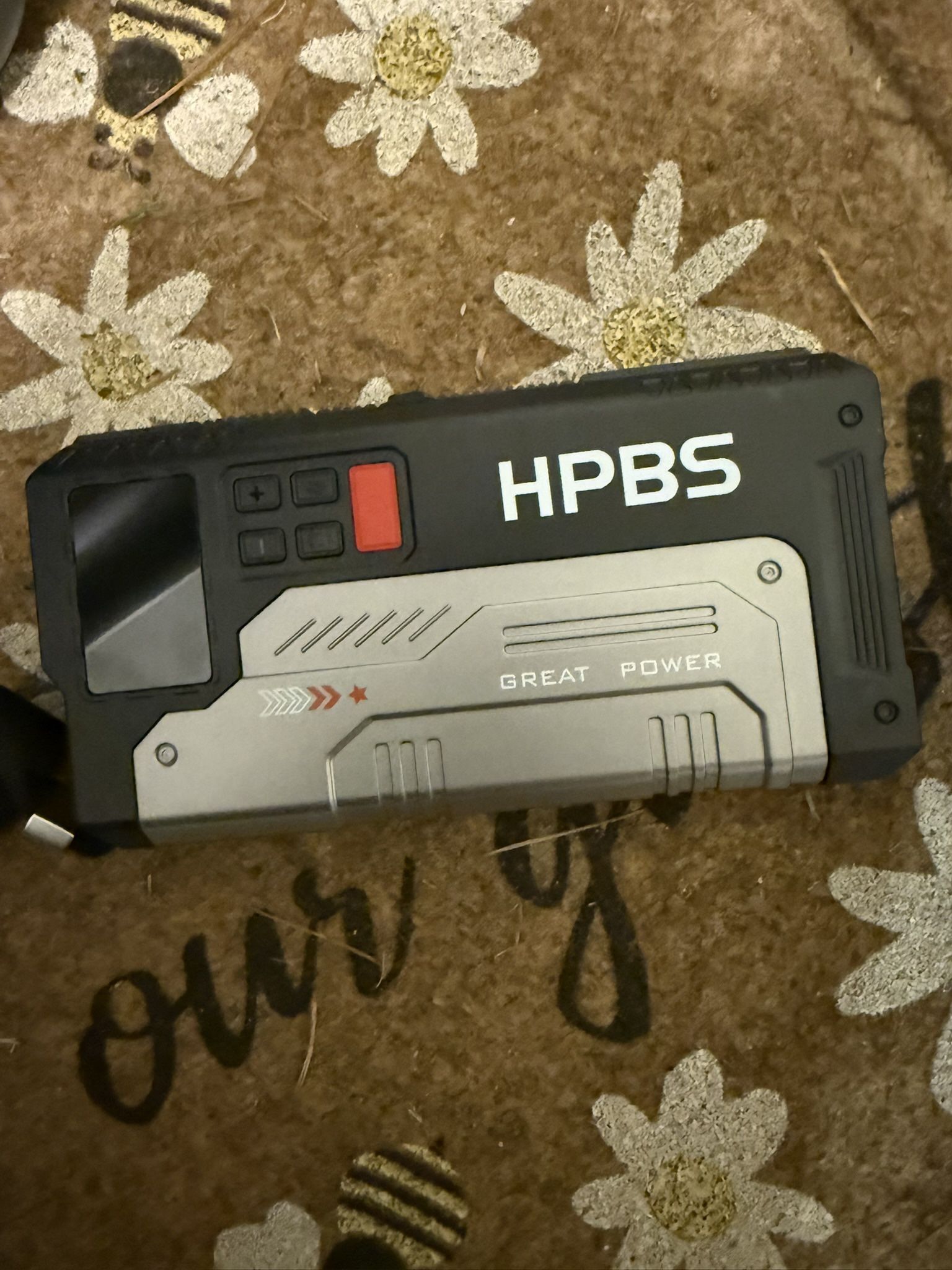 HPBS Jump Starter W/ Air Compressor