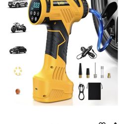 Ipflin Portable Air Compressor Built-in Battery