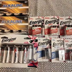 Batteries New Energizers 