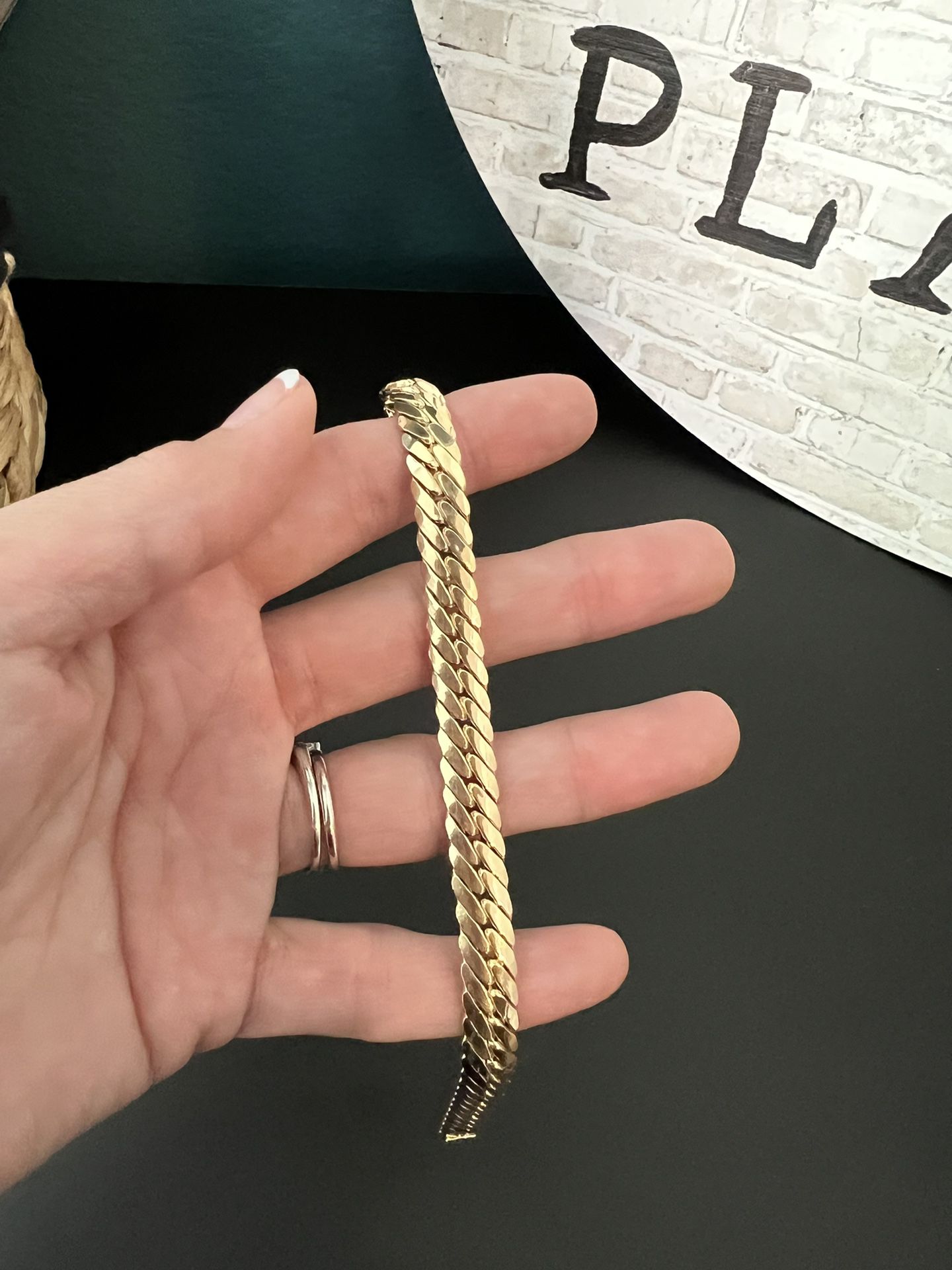 18k Gold Cobra Chain