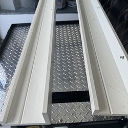 IKEA MOSSLANDA White Shelves (Pair) 45.25”