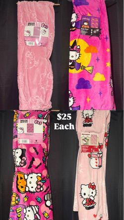 Hello Kitty Plush Throw Blankets