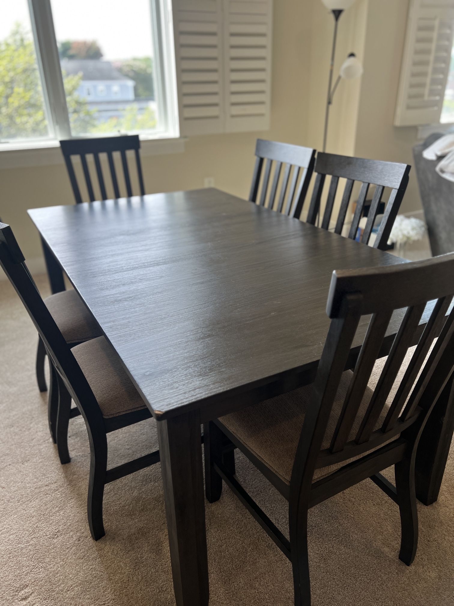 Ashley Furniture 7 Piece Dining Set Dresbar Dining Table for Sale in Alexandria VA OfferUp