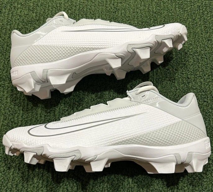 Brand New 🔥 Nike VAPOR EDGE SHARK 2 Football Cleats WHITE Men SIZE 9.5
