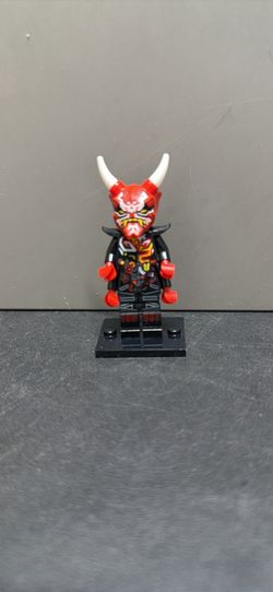 LEGO Mr. E Minifigure Biker Vest Oni Mask of Vengeance Ninjago MIni Figure